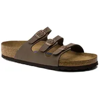 Birkenstock Florida Weichbettung Birko-Flor Nubuk mocca 36