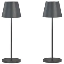 meine wunschleuchte easy! BY FHL LED Außen-Tischleuchte Schwarz 2 St.