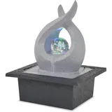 vidaXL Zimmerbrunnen mit LED Polyresin