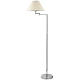 Stehlampe SELUSSA verstellbarer Arm 160cm Leselampe Wohnzimmer Stehleuchte