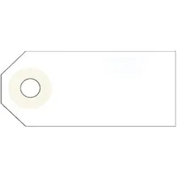 Apli agipa Gepäckanhänger, 80 x 38 mm, neutral, ohne Draht