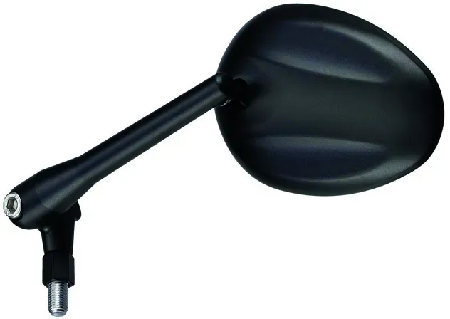 Bihr Universal Pebble Spiegel M10/125 - schwarz, schwarz