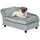 PawHut Hundesofa 76 x 45 x 43 cm grau