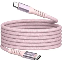 Verbatim Sync&Charge 60W 120cm USB-C/USB-C Magnetic pink 31853