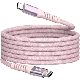 Verbatim Sync&Charge 60W 120cm USB-C/USB-C Magnetic pink 31853