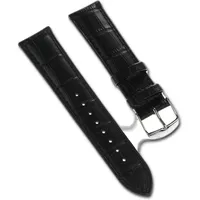 Festina Uhrenarmband Festina Herren Uhrenarmband 22mm, Herrenuhrenarmband aus Leder, Casual-Style schwarz