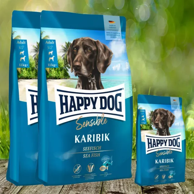 Happy Dog Supreme Karibik 2 x 11 kg + 1 x 4 kg