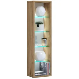 VCM Rasato L Standregal 21 x 14,4 x 76,6 cm Braun