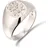 KUZZOI Ring Rose Silber 62