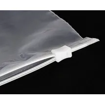 TRU Components Zip-Beutel ohne Beschriftungsstreifen (L x B) 150mm x 100mm Transparent Polyethylen