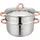 Klausberg Dampfgarer 3-teilig 24 cm KB-7734 Gold/Silber