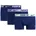Trunk Boxershorts Blau Grün Lila M 3er Pack