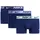 Nike Trunk Boxershorts Blau / Grün / Lila M 3er Pack