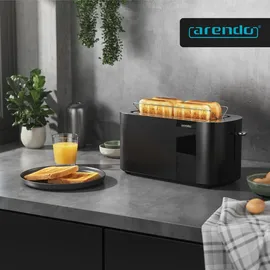 Arendo Toaster Toaster, Schwarz