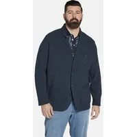 Charles Colby Strickjacke EARL JAMES in dunkelblau melange |
