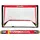 BazookaGoal Fußballtor Rot/Weiß 120 x 75 cm