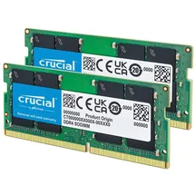 Crucial SO-DIMM Kit 64GB DDR4-3200 CL22-22-22 (CT2K32G4SFD832A)