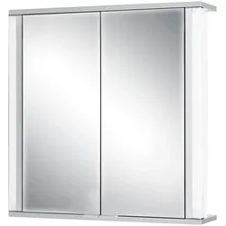 Spiegelschrank JOKEY "Marno", weiß, B:65cm H:66cm T:15cm, MDF, Schränke, Spiegelschrank Spiegelschrank mit Beleuchtung, weiß, 65 cm Breite