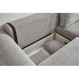 ed exciting design Ecksofa grau