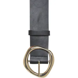URBAN CLASSICS Damengürtel Polyurethan schwarz/gold 100 cm