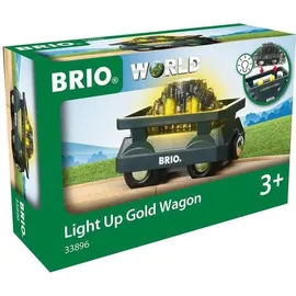 BRIO World Goldwaggon mit Licht (33896)