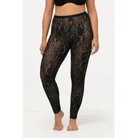 Ulla Popken Damen große Größen Übergrößen Plus Size Strumpf-Leggings,