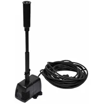 vidaXL Springbrunnenpumpe mit 3 Aufsätzen 1000 l/h