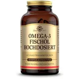 SOLGAR® Omega-3 Fischöl hochdosiert | Kaltwasser-Fischöl mit EPA und DHA | Mehrfach ungesättigte Fettsäuren | mit 1764 mg Omega-3-Fettsäuren pro Tagesdosis | 100 Softgel-Kapseln