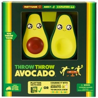 Exploding Kittens Throw Throw Avocado - Card Games for Adults Teens & Kids - Fun Family Games - A Dodgeball Card Game