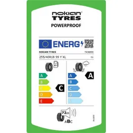 Nokian Powerproof 255/40 R18 99Y