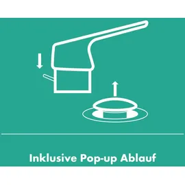 Hansgrohe Tecturis E Einhandmischer Chrom