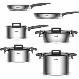 WOLL Concept Topf-Set 6-tlg. 3 x Kochtopf + 2 x Bratpfanne + Stielkasserolle