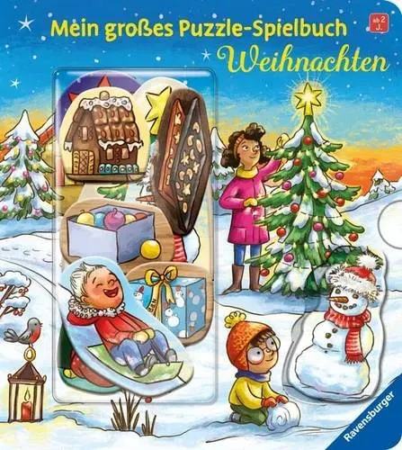 Preisvergleich Produktbild Mein großes Puzzle-Spielbuch: Weihnachten