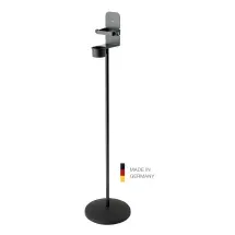 K&M Desinfektionsmittelständer - 80310 mit Klemmbügel, schwarz