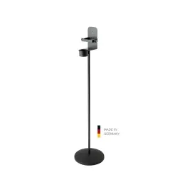 K&M Desinfektionsmittelständer - 80310 mit Klemmbügel, schwarz