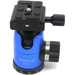 Kamera Ball Head Koolehaoda Kugelkopf Tripod KQ-20 360° Panoramakopf für SLR-...