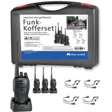 Midland G10 Pro PMR 4er Handwerker-Koffer C1107.S2 PMR-Funkgerät 4er Set