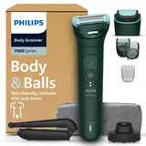 Philips Body Groomer 7000 Series - 2D-Flex-Scherkopf und duales Trimm-/Rasiersystem - BG7485/30