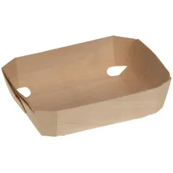WISEFOOD 400 Stück - Holzbackform - 120x93x33mm - genäht