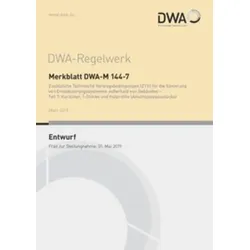 Merkblatt DWA-M 144-7 Zusätzliche Technische Vertragsbed.