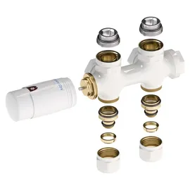 Aquabad® Multiblock Heizkörperthermostat 50mm Mittelanschluss