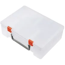 TRU Components Sortimentskasten Polypropylen 250 x 190 x 80 mm weiß