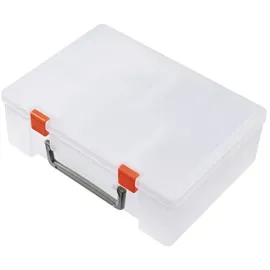 TRU Components Sortimentskasten Polypropylen 250 x 190 x 80 mm weiß
