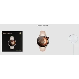 Huawei Watch 5 42 mm Beiges Kompositarmband