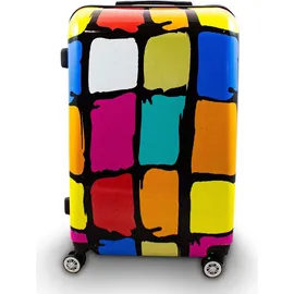 Berwin Patch Koffer-Set 3-tlg. bunt