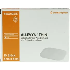 Smith & Nephew Allevyn Thin Wundauflage 5 x 6 cm 10 St.