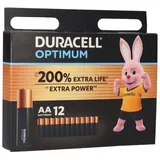 Duracell Optimum Mignon AA 12er-Pack