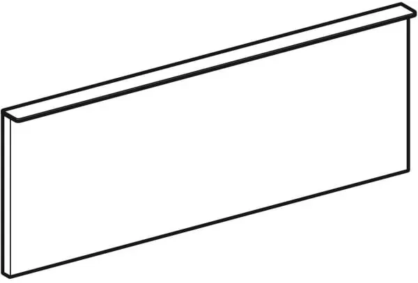 Geberit Schubladenfront für iCon US für WT Breite 60 cm, lava