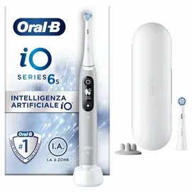 Oral-B iO Series 6 grey opal + Reisetui + Aufsteckbürste