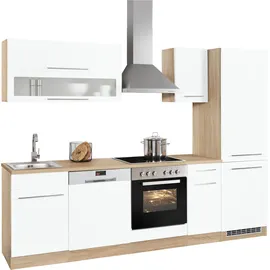 kochstation Küchenzeile KS-Eton 270 cm weiß